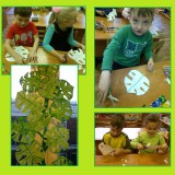 Творчество детей «Комнатные растения» (Март)