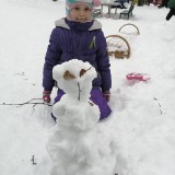 Наши весёлые снеговики