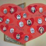 Коллективная открытка для мамы «От сердца к сердцу»